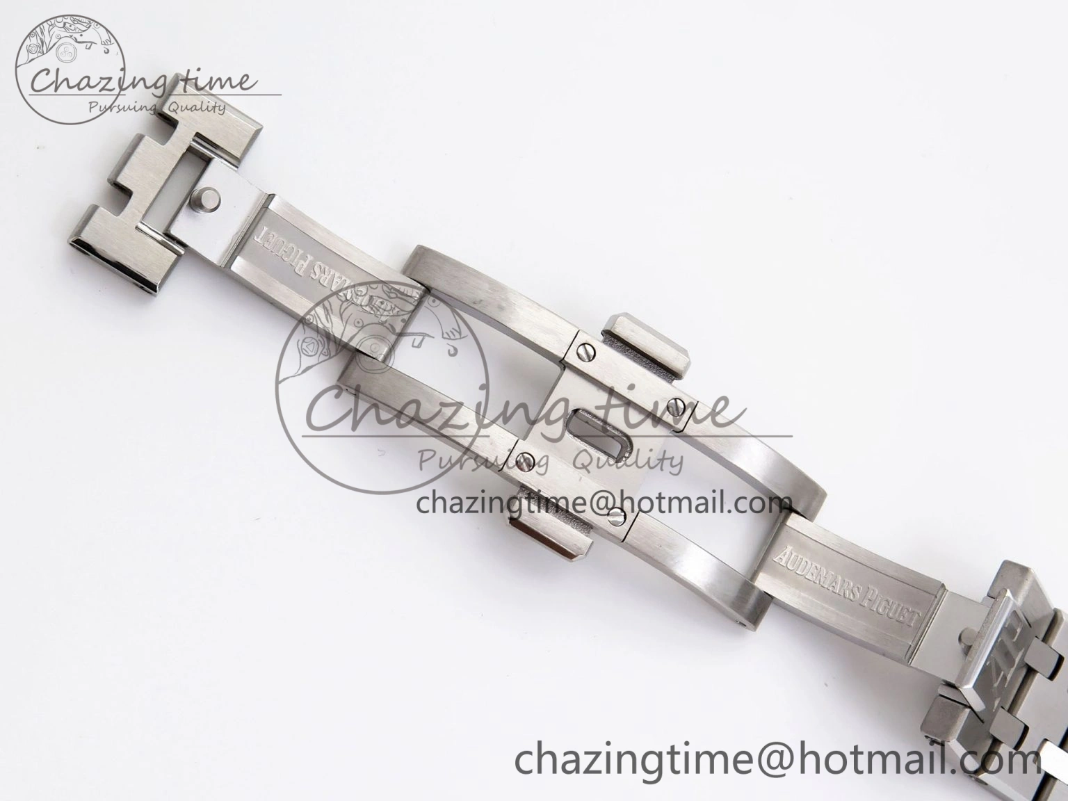 Royal Oak 37mm 15450 SS IPF Best Edition Gray Dial on SS Bracelet SA3120 Super Clone