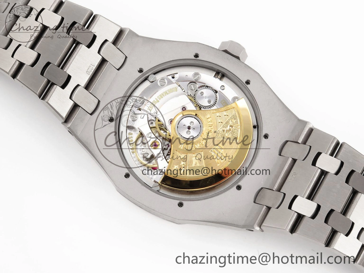 Royal Oak 37mm 15450 SS IPF Best Edition Gray Dial on SS Bracelet SA3120 Super Clone