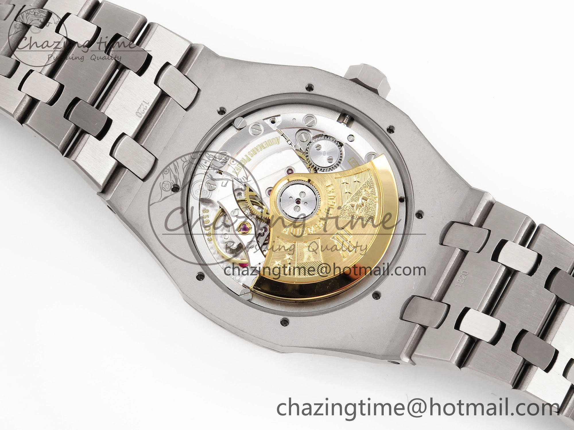 Royal Oak 37mm 15450 SS IPF Best Edition Gray Dial on SS Bracelet SA3120 Super Clone