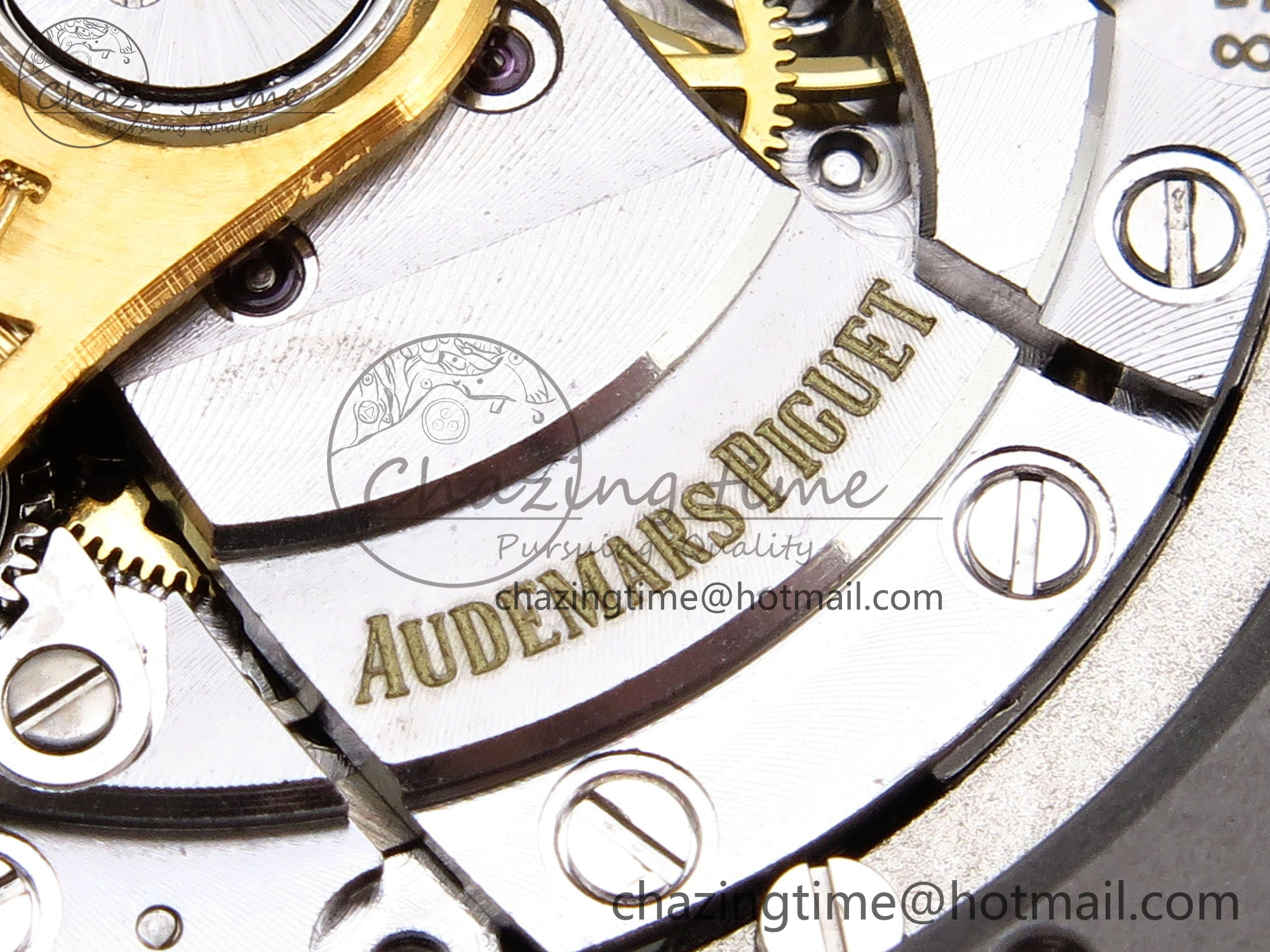 Royal Oak 37mm 15450 SS IPF Best Edition Gray Dial on SS Bracelet SA3120 Super Clone