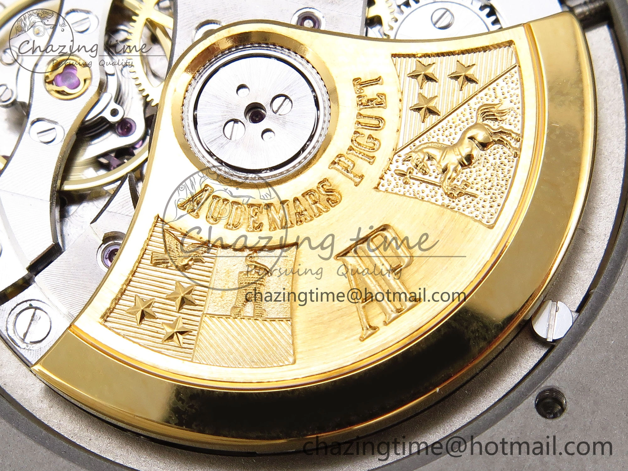 Royal Oak 37mm 15450 SS IPF Best Edition White Dial on SS Bracelet SA3120 Super Clone