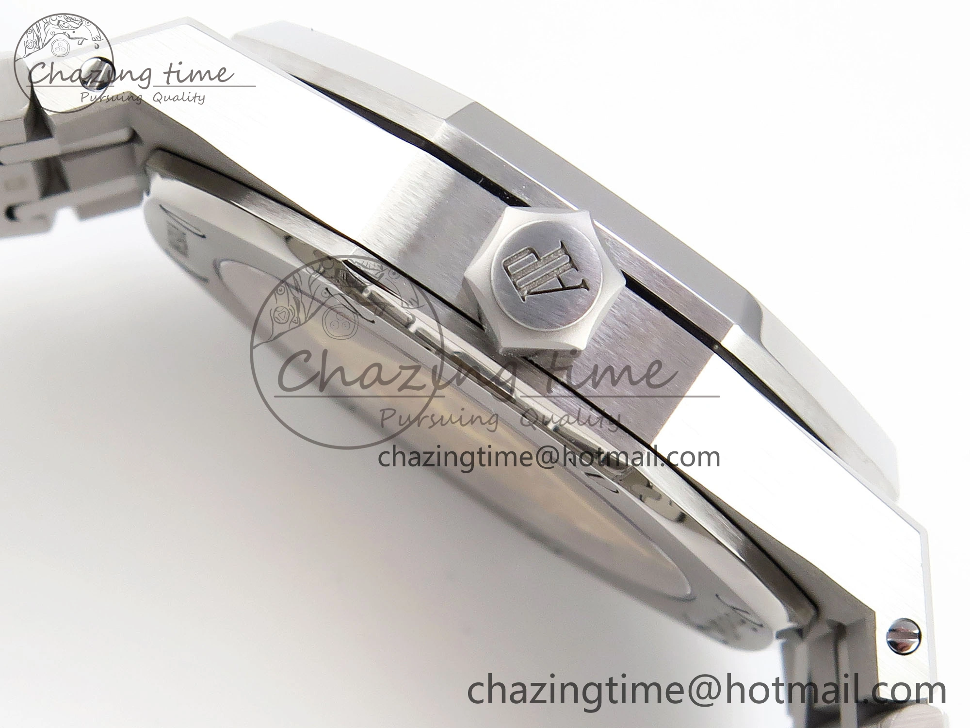 Royal Oak 37mm 15450 SS IPF Best Edition White Dial on SS Bracelet SA3120 Super Clone