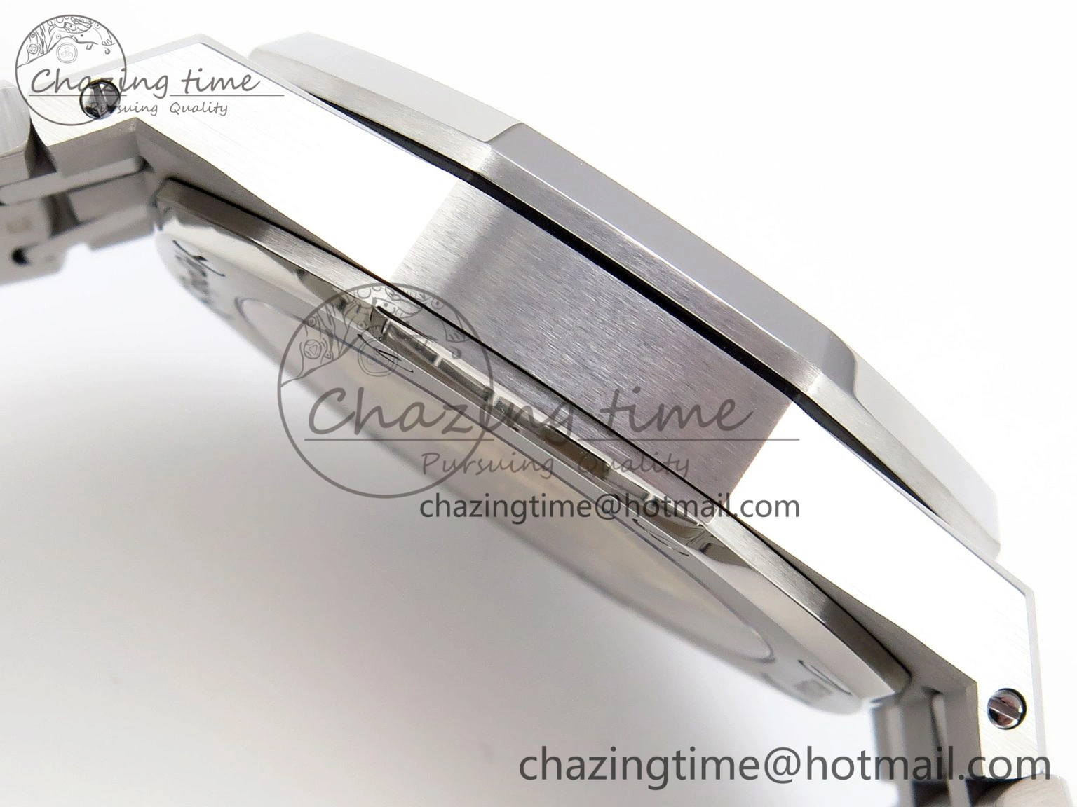 Royal Oak 37mm 15450 SS IPF Best Edition White Dial on SS Bracelet SA3120 Super Clone