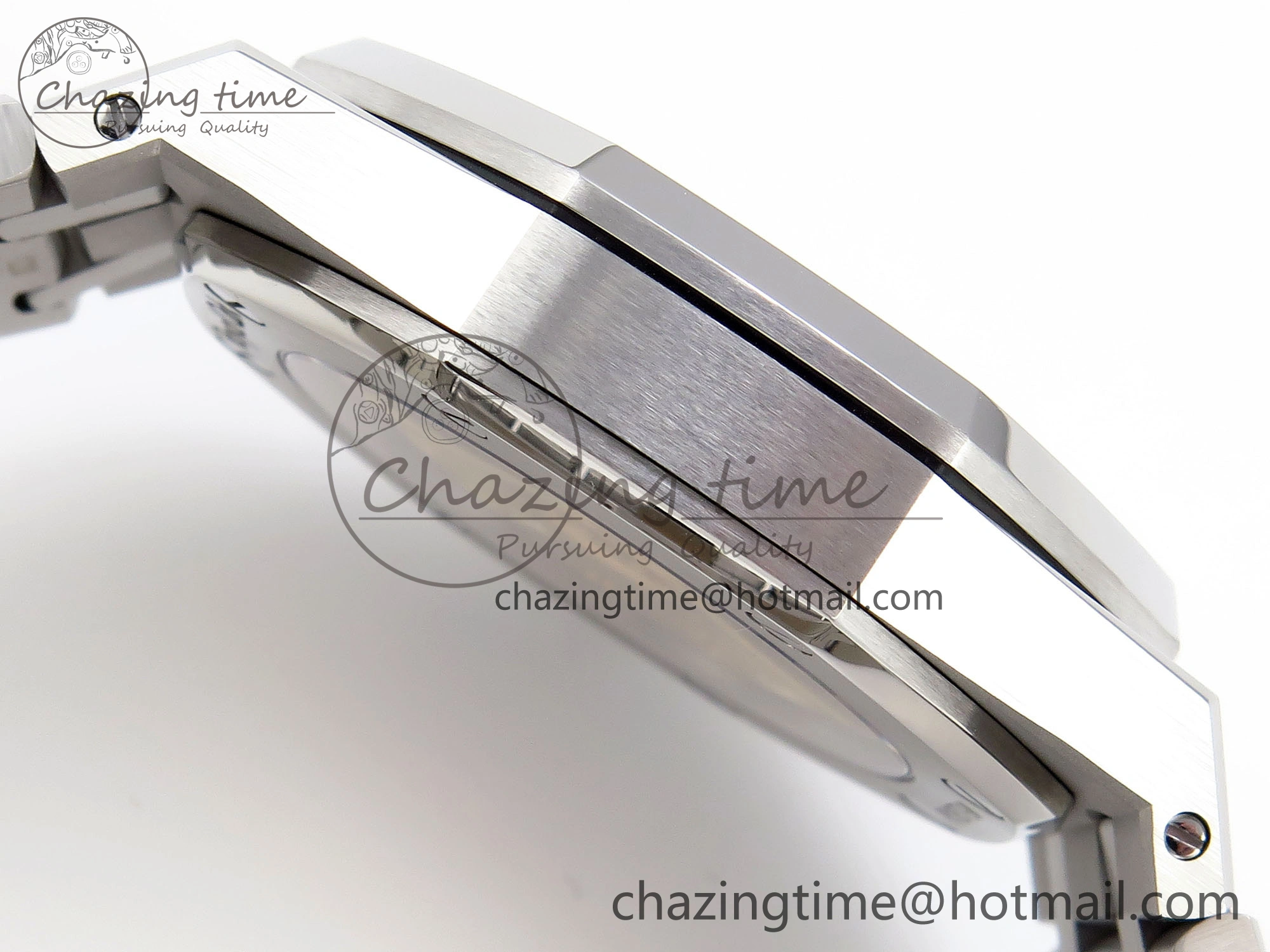 Royal Oak 37mm 15450 SS IPF Best Edition White Dial on SS Bracelet SA3120 Super Clone
