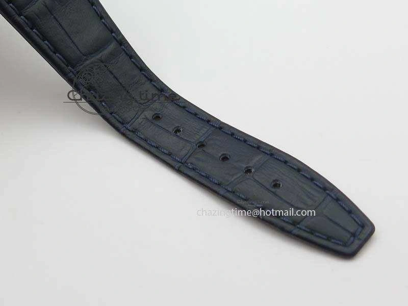 Royal Oak 37mm 15450 SS JF 1:1 Best Edition Blue Dial On Blue Leather Strap A3120