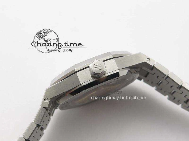 Royal Oak 37mm 15450 SS JF 1:1 Best Edition Blue Dial On SS Bracelet A3120