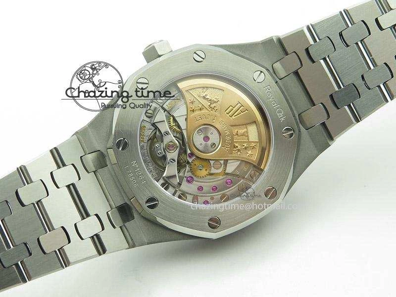 Royal Oak 37mm 15450 SS JF 1:1 Best Edition Blue Dial On SS Bracelet A3120