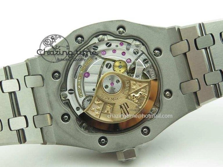 Royal Oak 37mm 15450 SS JF 1:1 Best Edition Blue Dial On SS Bracelet A3120