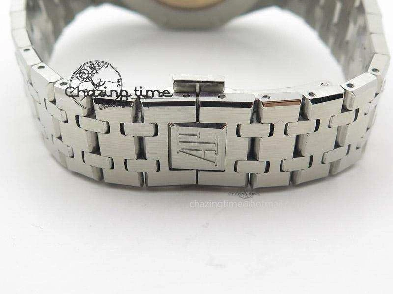 Royal Oak 37mm 15450 SS JF 1:1 Best Edition Blue Dial On SS Bracelet A3120