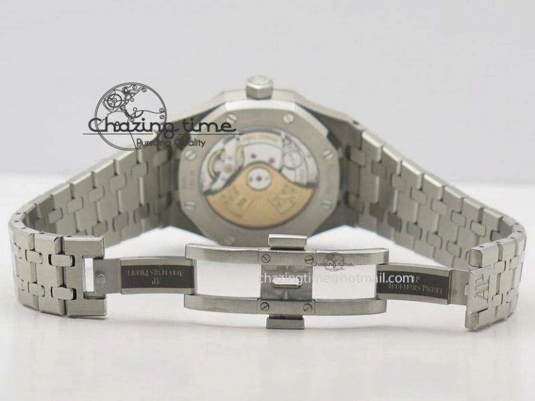 Royal Oak 37mm 15450 SS JF 1:1 Best Edition Blue Dial On SS Bracelet A3120