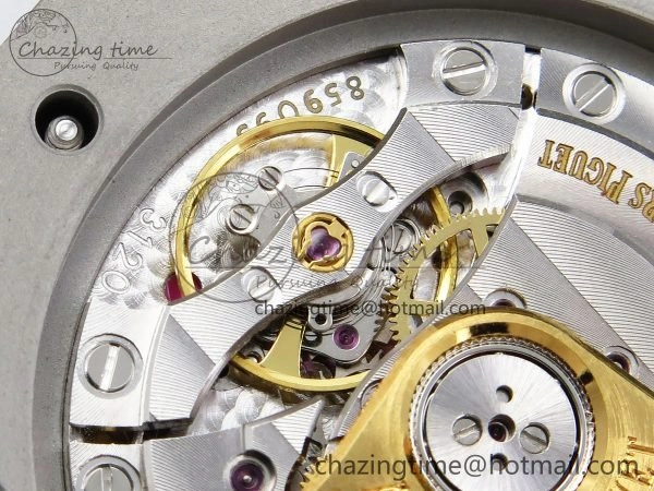 Royal Oak 37mm 15450 SS ZF 1:1 Best Edition Gray Textured Dial on SS Bracelet SA3120 Super Clone