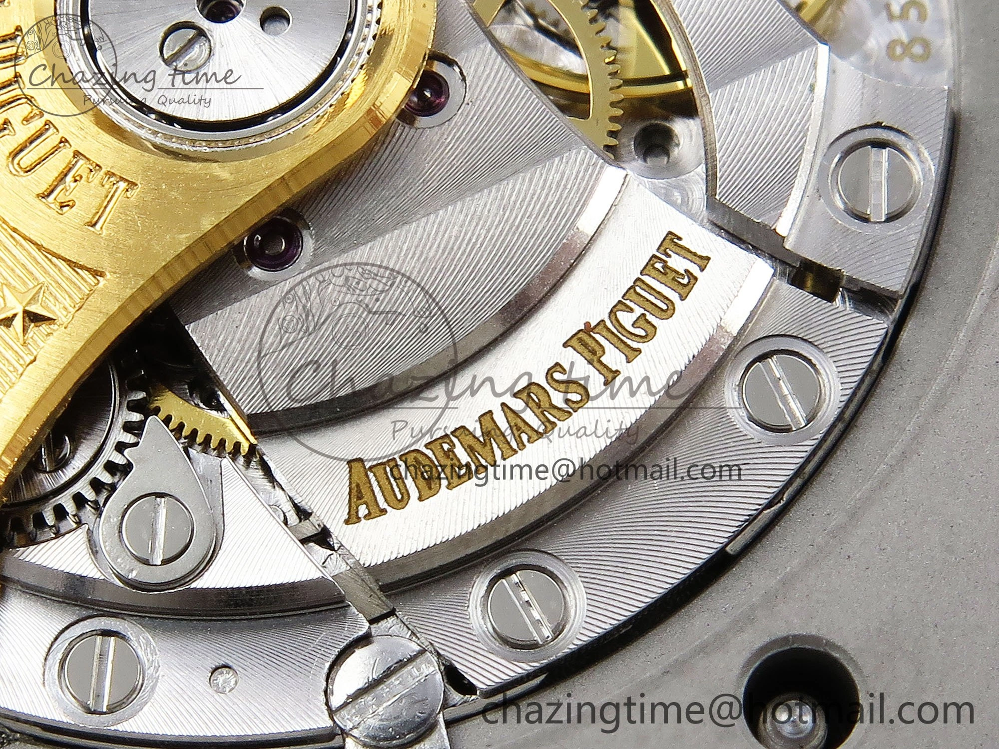 Royal Oak 37mm 15450 SS ZF 1:1 Best Edition Gray Textured Dial on SS Bracelet SA3120 Super Clone