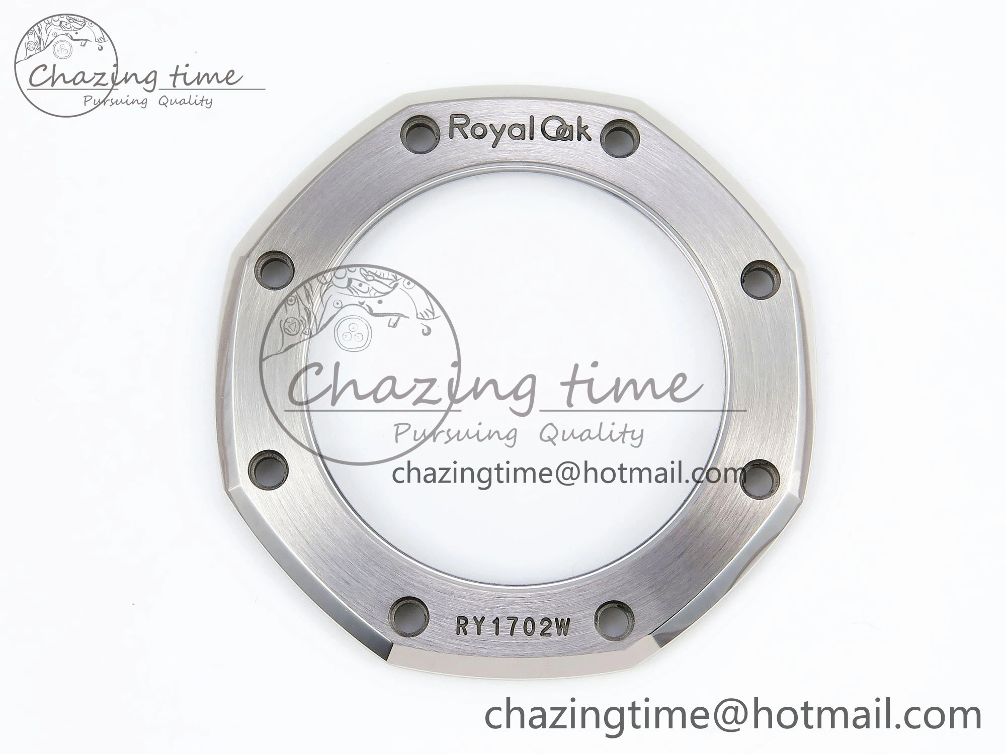 Royal Oak 37mm 15450 SS ZF 1:1 Best Edition Gray Textured Dial on SS Bracelet SA3120 Super Clone