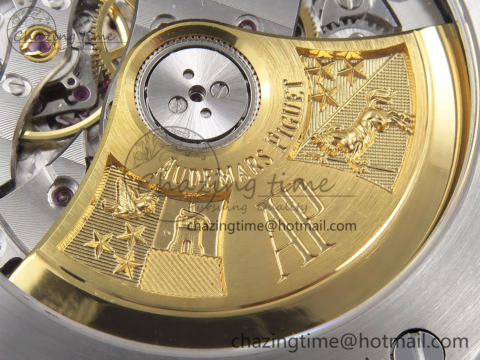 Royal Oak 37mm 15450 SS RG APSF 1:1 Best Edition White Textured Dial on SS RG Bracelet SA3120 Super Clone