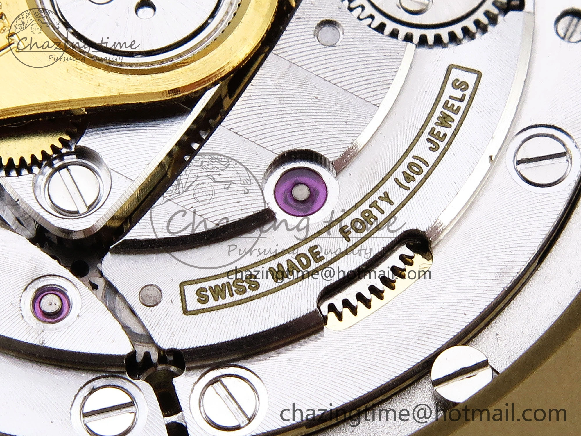Royal Oak 37mm 15450 YG IPF Best Edition Blue Dial on YG Bracelet SA3120 Super Clone