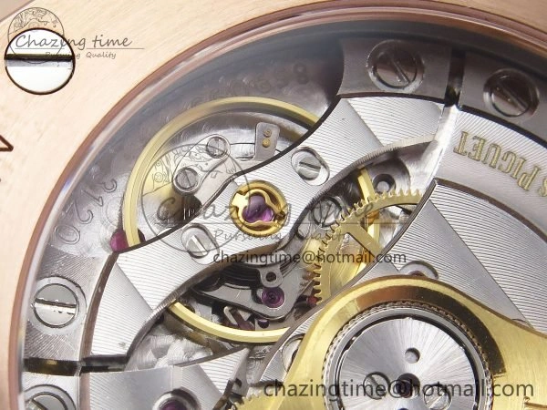 Royal Oak 37mm 15454 Frosted RG APSF 1:1 Best Edition RG Textured Dial on Frosted RG Bracelet SA3120 Super Clone
