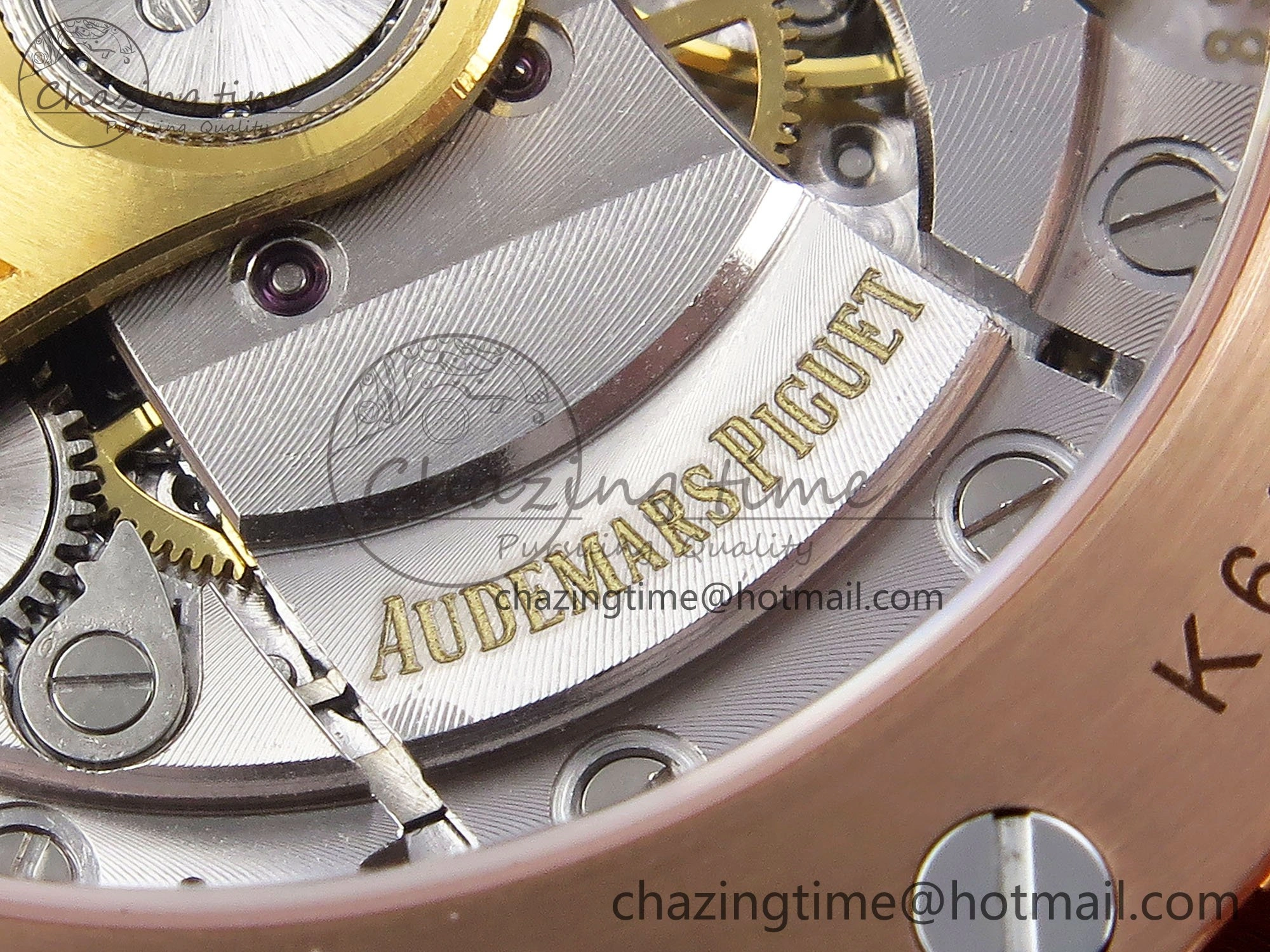 Royal Oak 37mm 15454 Frosted RG APSF 1:1 Best Edition RG Textured Dial on Frosted RG Bracelet SA3120 Super Clone