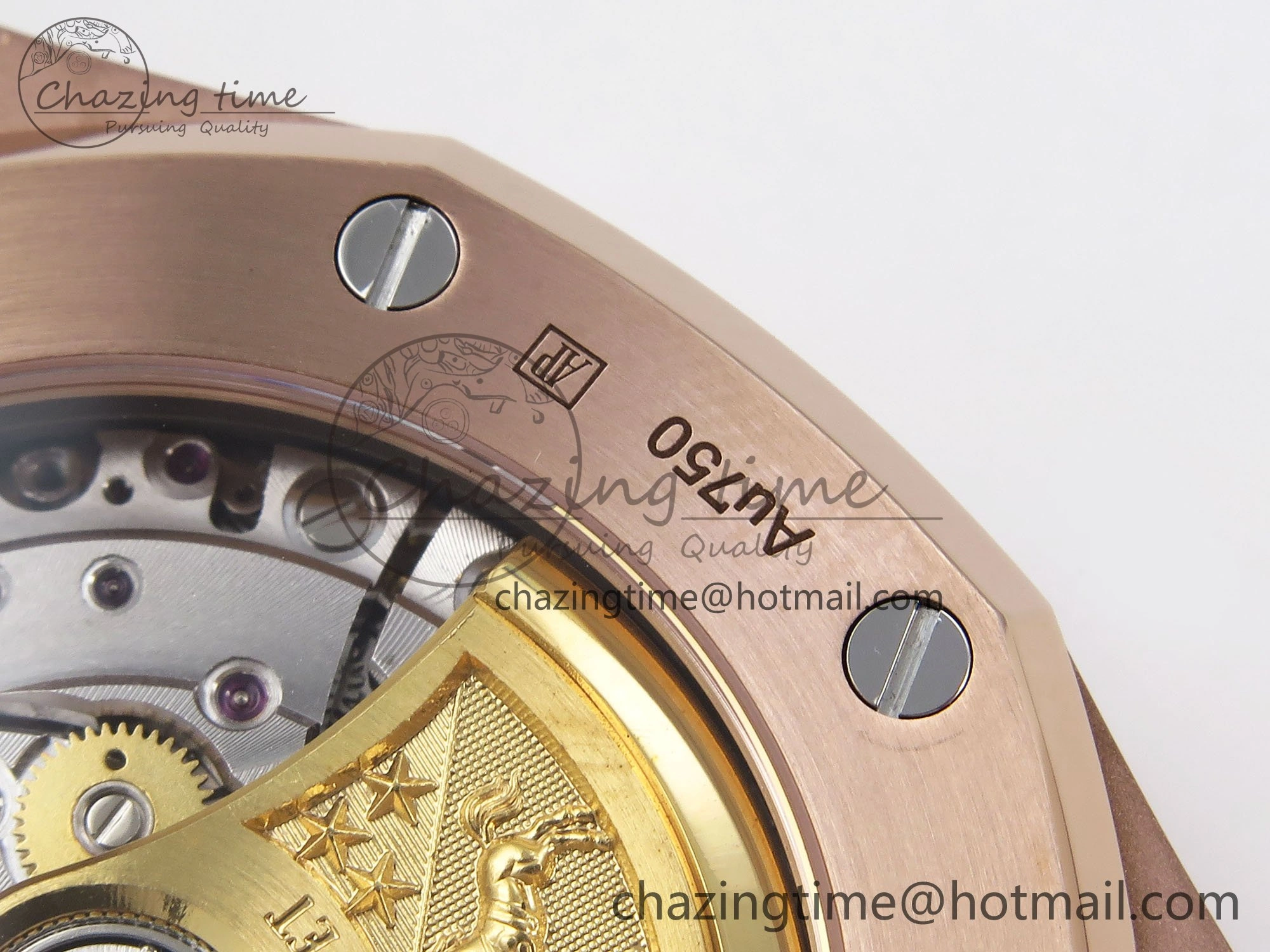 Royal Oak 37mm 15454 Frosted RG APSF 1:1 Best Edition RG Textured Dial on Frosted RG Bracelet SA3120 Super Clone