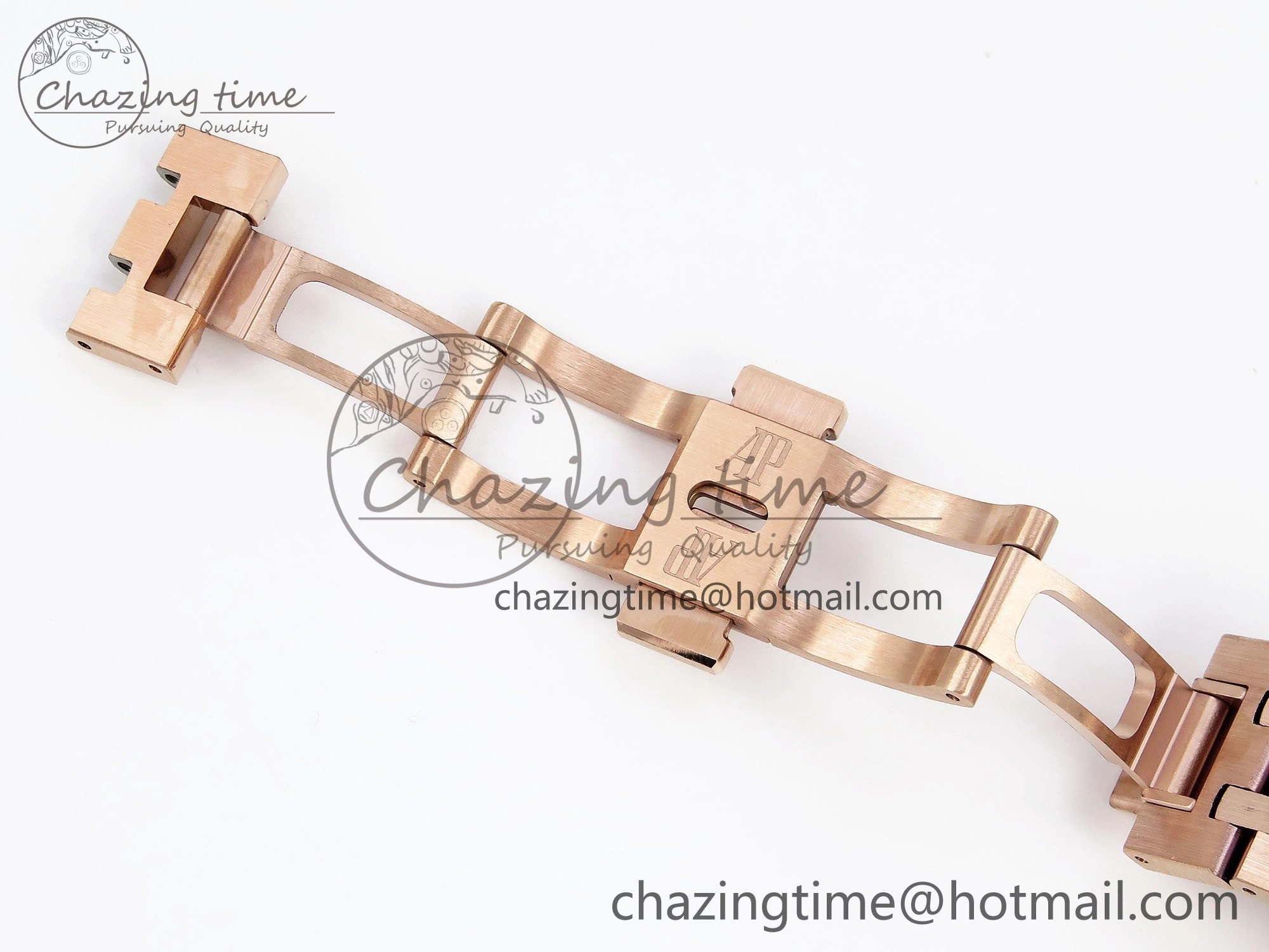 Royal Oak 37mm 15454 Frosted RG APSF 1:1 Best Edition RG Textured Dial on Frosted RG Bracelet SA3120 Super Clone