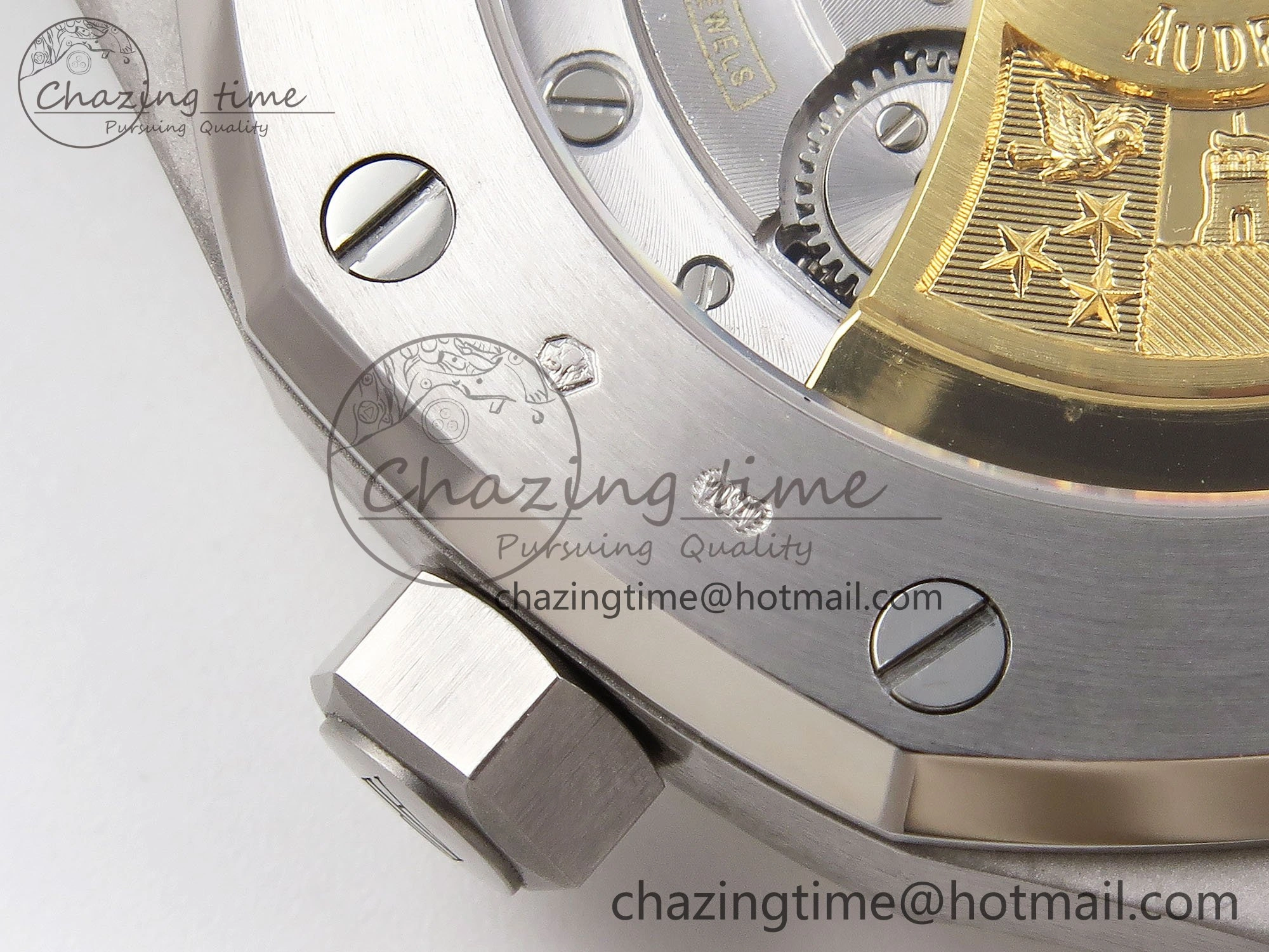 Royal Oak 37mm 15454 Frosted SS APSF 1:1 Best Edition Black Textured Dial on Frosted SS Bracelet SA3120 Super Clone