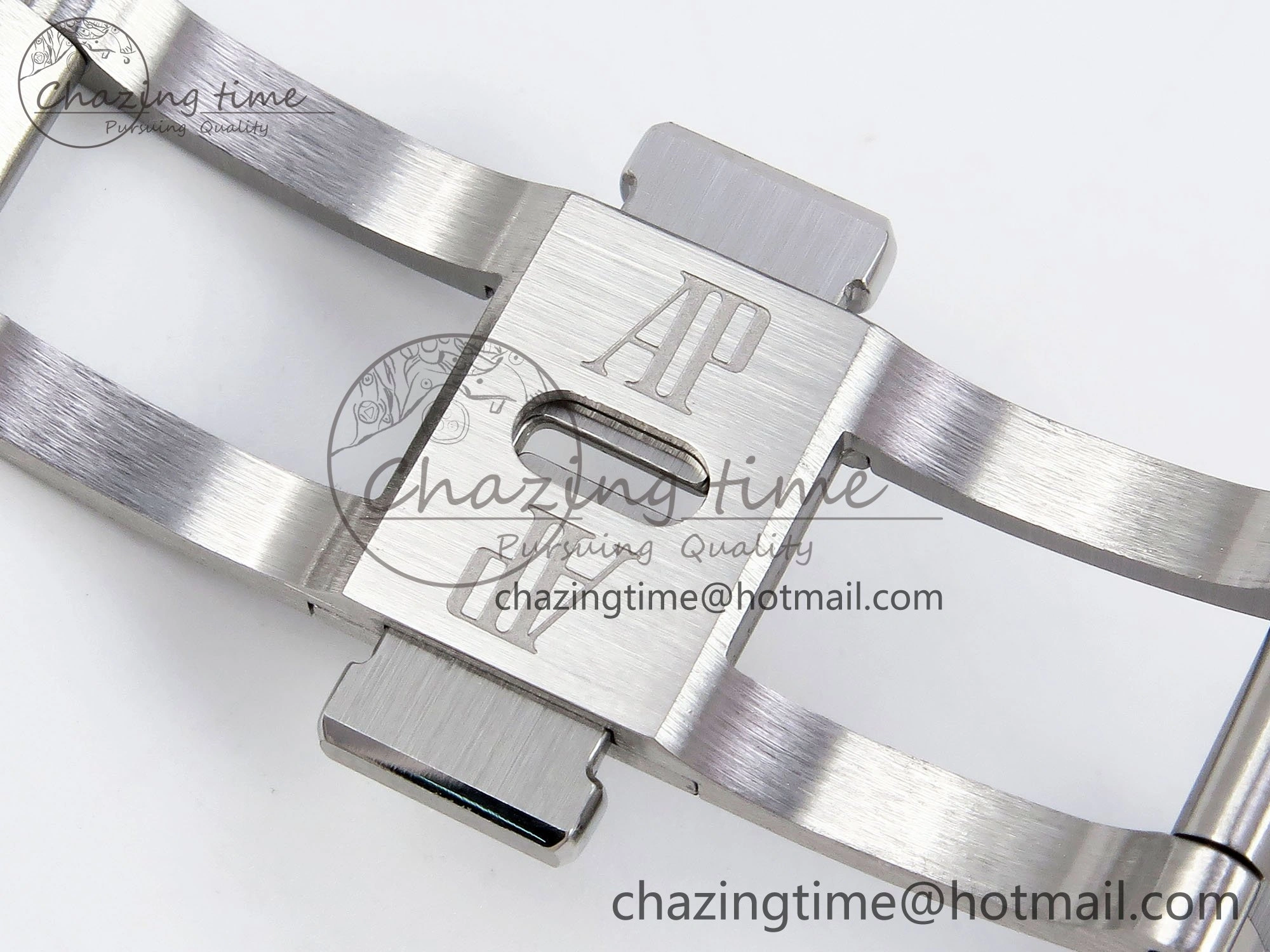 Royal Oak 37mm 15454 Frosted SS APSF 1:1 Best Edition Black Textured Dial on Frosted SS Bracelet SA3120 Super Clone