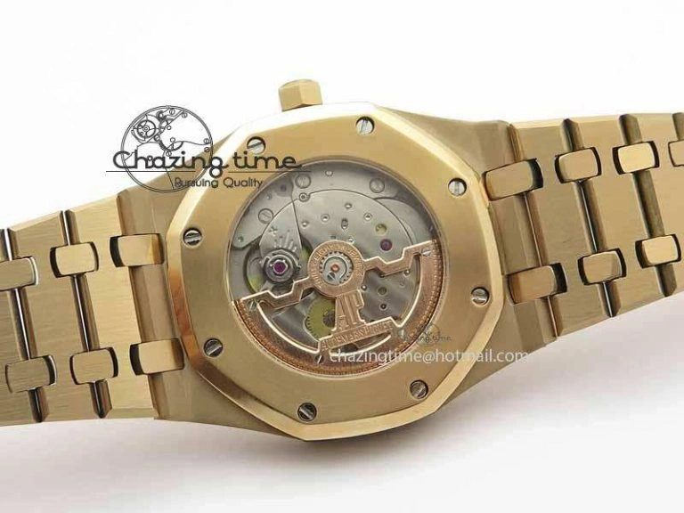 Royal Oak 39mm 15202 RG Blue Dial On RG Bracelet MIYOTA9015