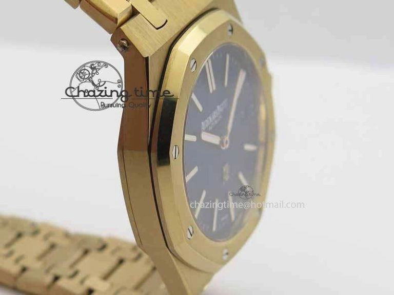 Royal Oak 39mm 15202 RG Blue Dial On RG Bracelet MIYOTA9015