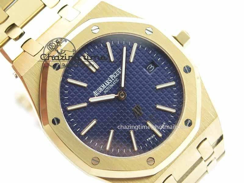 Royal Oak 39mm 15202 RG Blue Dial On RG Bracelet MIYOTA9015