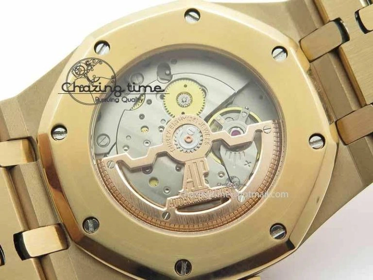 Royal Oak 39mm 15202 RG White Dial On RG Bracelet MIYOTA9015
