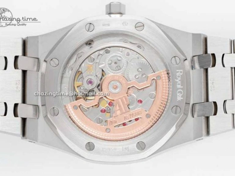 Royal Oak 39mm 15202 SS BF 1:1 Best Edition White Textured Dial on SS Bracelet A2121