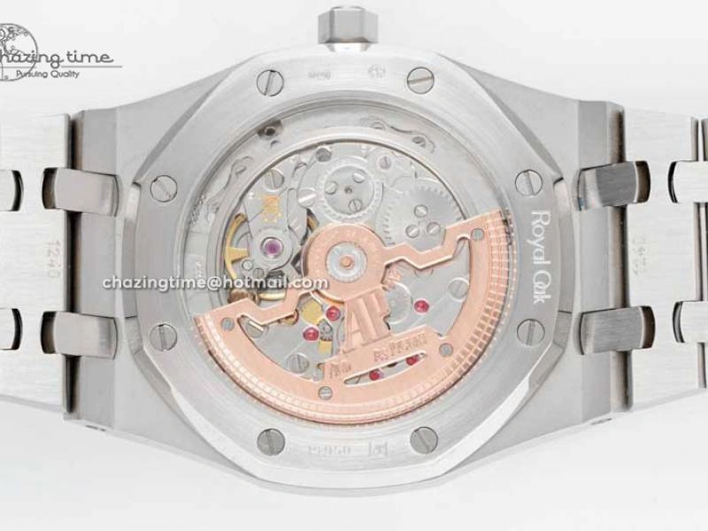Royal Oak 39mm 15202 SS BF 1:1 Best Edition White Textured Dial on SS Bracelet A2121