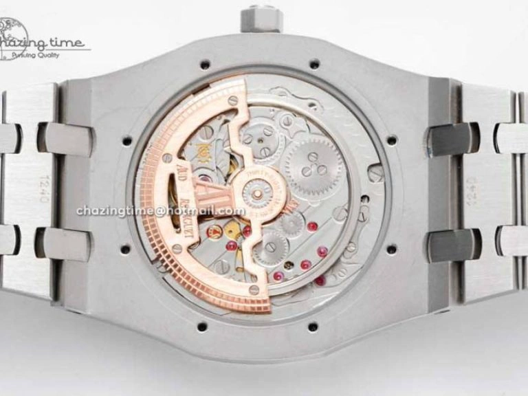 Royal Oak 39mm 15202 SS BF 1:1 Best Edition White Textured Dial on SS Bracelet A2121