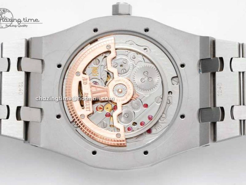 Royal Oak 39mm 15202 SS BF 1:1 Best Edition White Textured Dial on SS Bracelet A2121