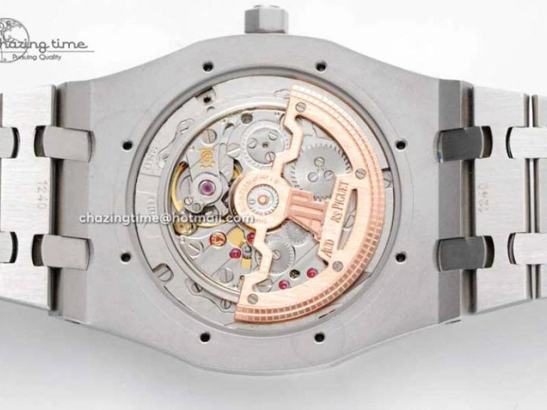 Royal Oak 39mm 15202 SS BF 1:1 Best Edition White Textured Dial on SS Bracelet A2121