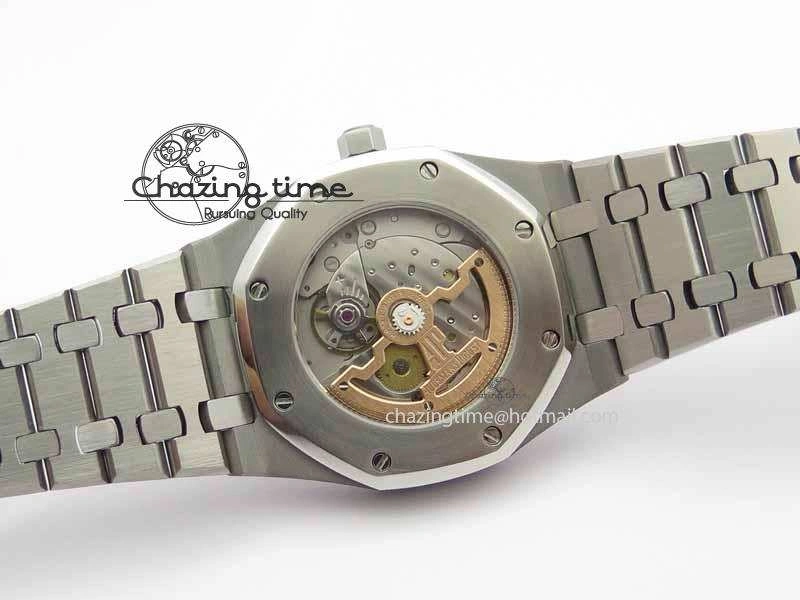 Royal Oak 39mm 15202 SS Black Dial On SS Bracelet MIYOTA9015
