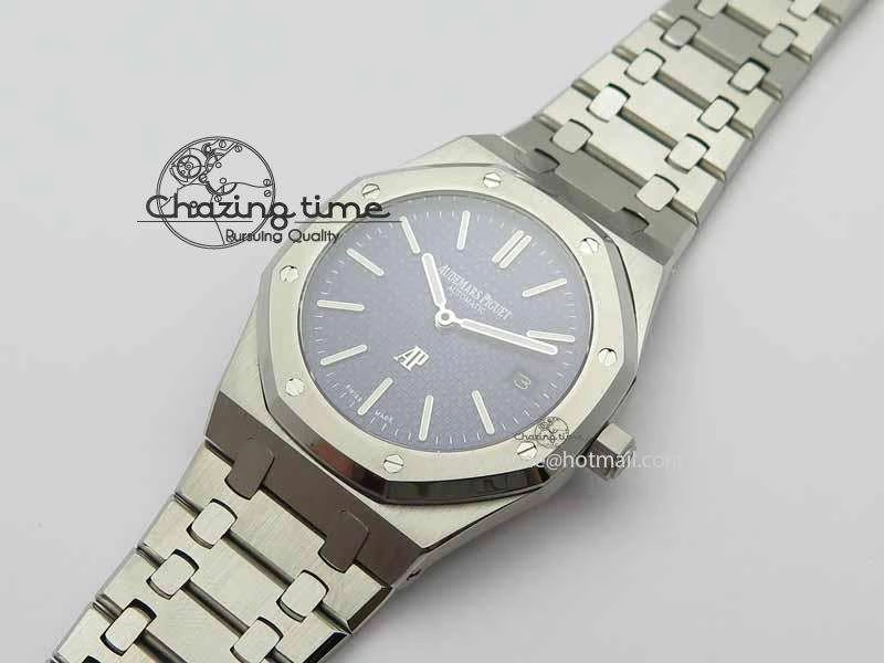 Royal Oak 39mm 15202 SS Blue Dial On SS Bracelet MIYOTA9015