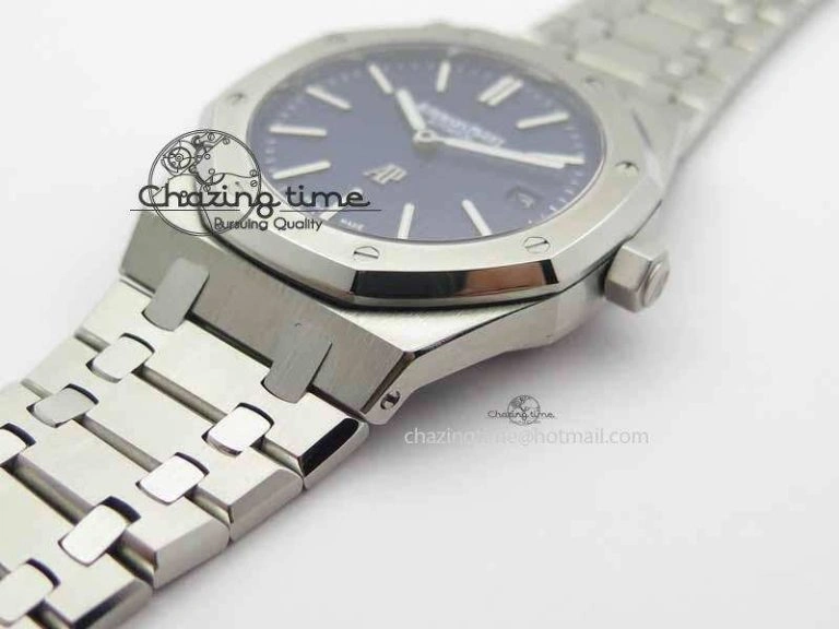 Royal Oak 39mm 15202 SS Blue Dial On SS Bracelet MIYOTA9015