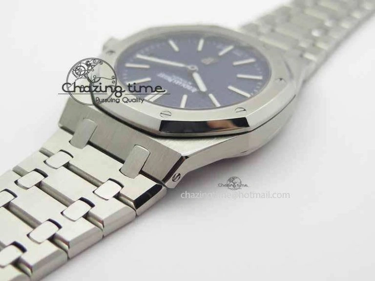Royal Oak 39mm 15202 SS Blue Dial On SS Bracelet MIYOTA9015