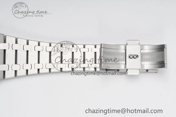 Royal Oak 39mm 15202 SS JJF 1:1 Best Edition Blue Textured Dial on SS Bracelet A2121