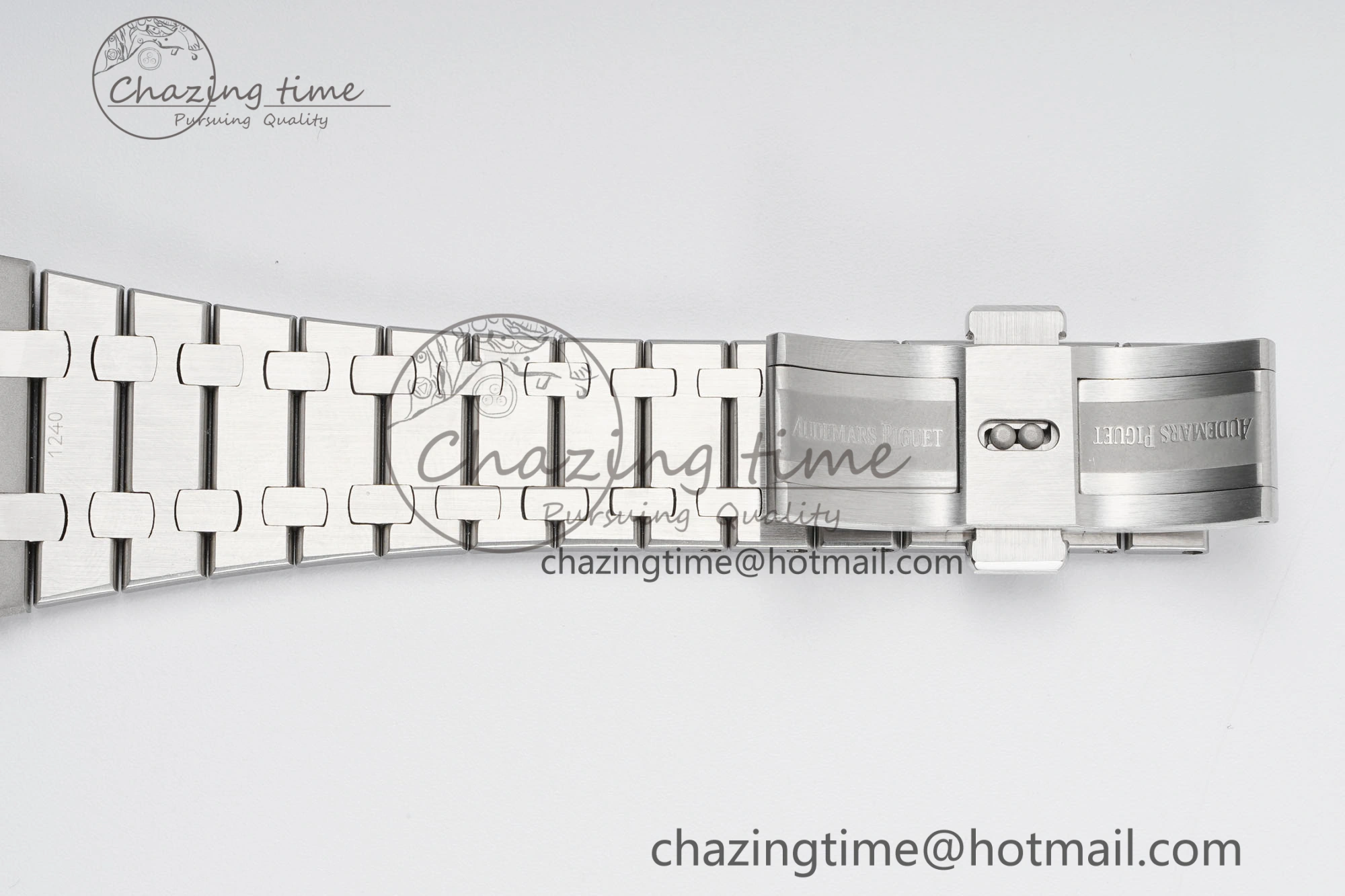 Royal Oak 39mm 15202 SS JJF 1:1 Best Edition Blue Textured Dial on SS Bracelet A2121