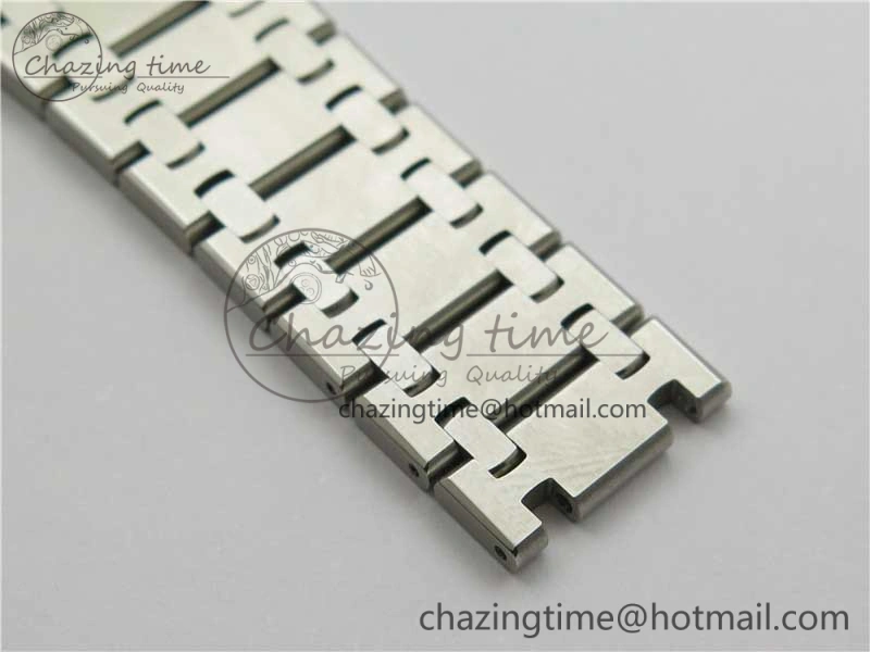 Royal Oak 39mm 15202 SS KZF 1:1 Best Edition Blue Textured Dial on SS Bracelet A2121