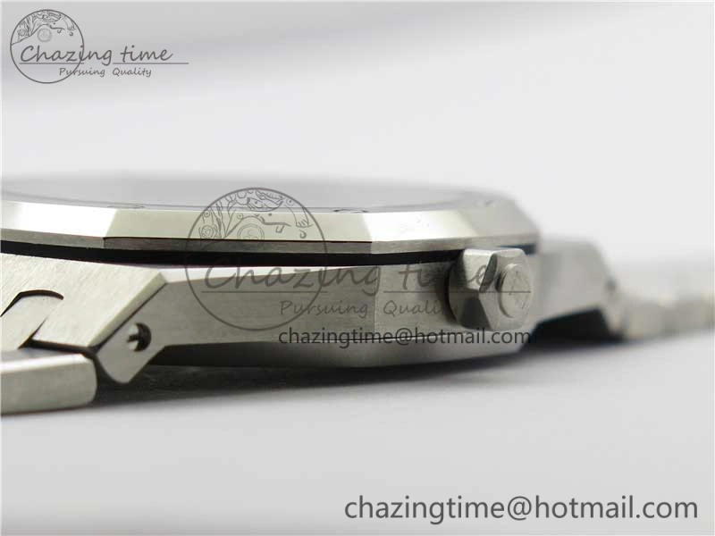 Royal Oak 39mm 15202 SS KZF 1:1 Best Edition Yellow Textured Dial on SS Bracelet A2121