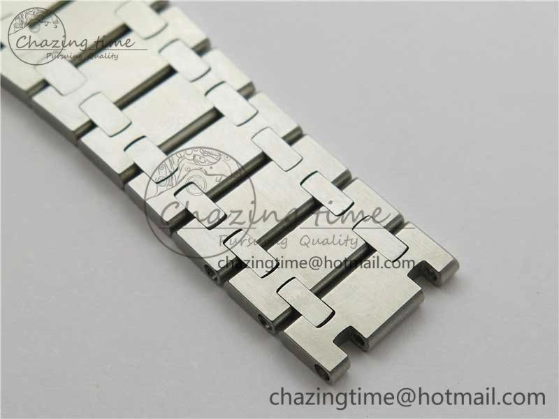 Royal Oak 39mm 15202 SS KZF 1:1 Best Edition Yellow Textured Dial on SS Bracelet A2121