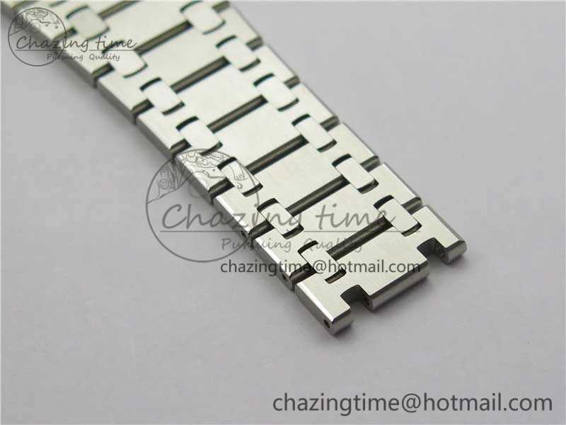 Royal Oak 39mm 15202 SS XF 1:1 Best Edition Blue Textured Dial on SS Bracelet A2121 V2