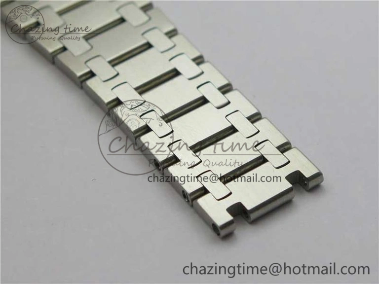 Royal Oak 39mm 15202 SS XF 1:1 Best Edition Blue Textured Dial on SS Bracelet A2121 V2