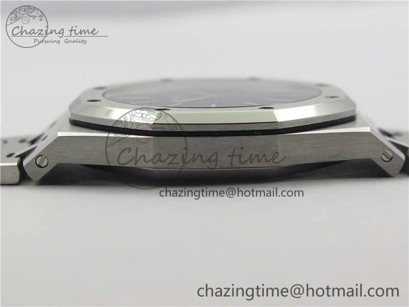 Royal Oak 39mm 15202 SS XF 1:1 Best Edition Blue Textured Dial on SS Bracelet A2121 V2