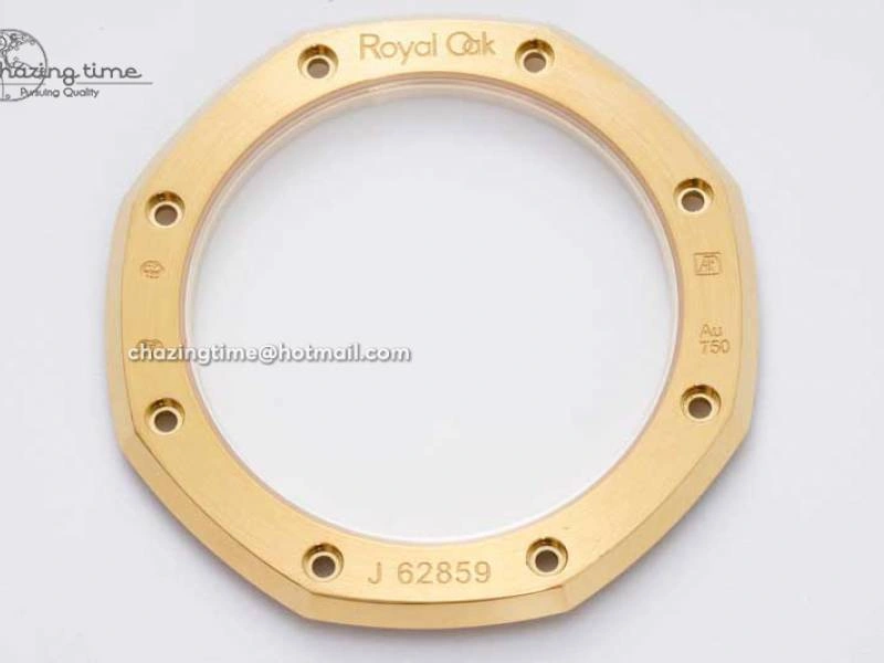 Royal Oak 39mm 15202 YG BF 1:1 Best Edition White Textured Dial on YG Bracelet A2121