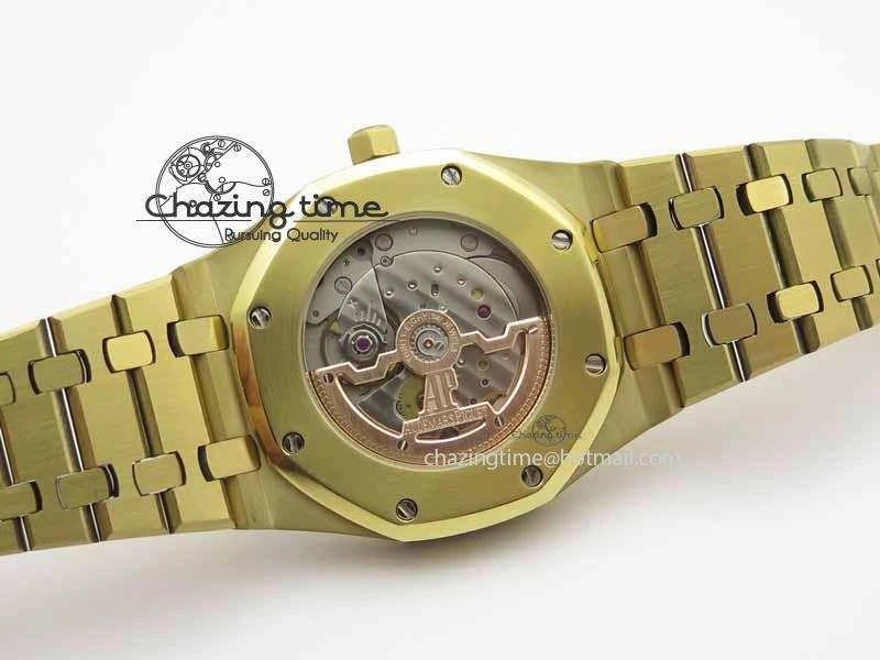 Royal Oak 39mm 15202 YG Gold Dial On YG Bracelet MIYOTA9015