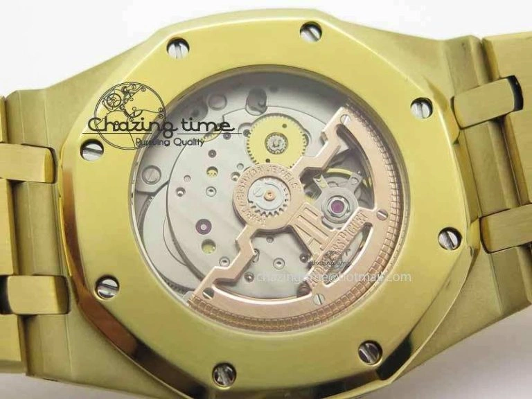 Royal Oak 39mm 15202 YG Gold Dial On YG Bracelet MIYOTA9015