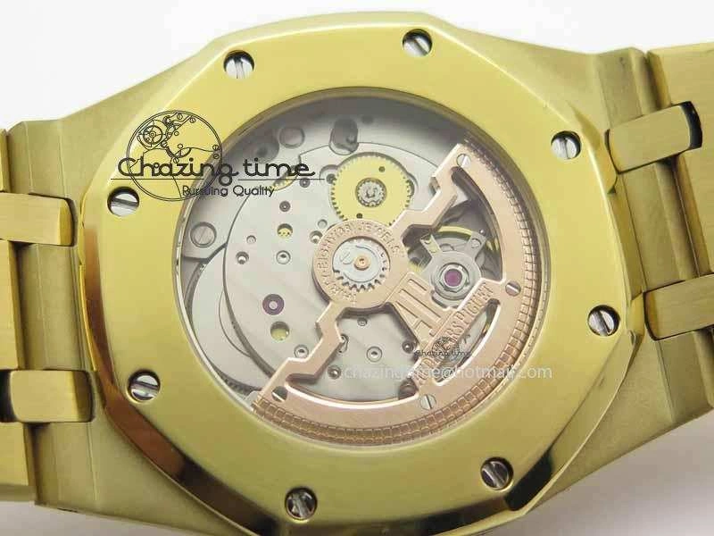 Royal Oak 39mm 15202 YG Gold Dial On YG Bracelet MIYOTA9015